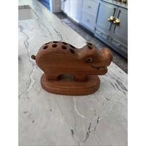 Vintage‎ Hippo Pencil Holder